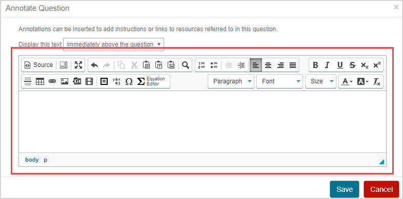Create an assignment
