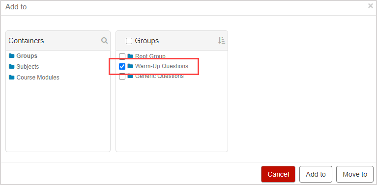 Create a group
