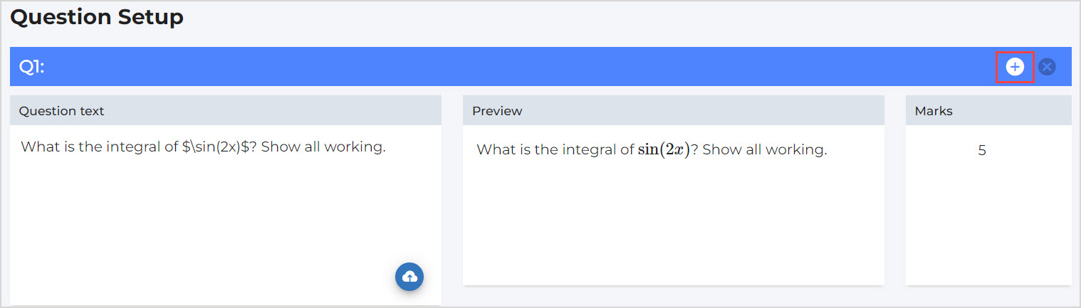 Question Mark Remote Create a remote homework assessment
