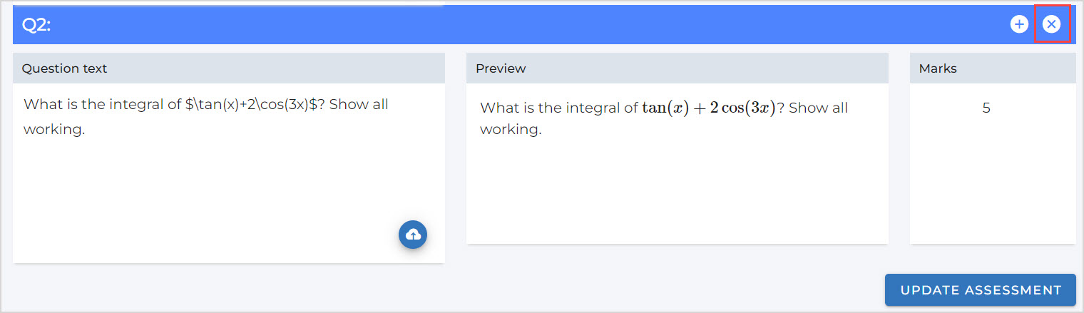 Question Mark Remote Create a remote homework assessment