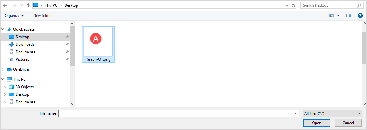 Submitting File From Computer Submit an external document