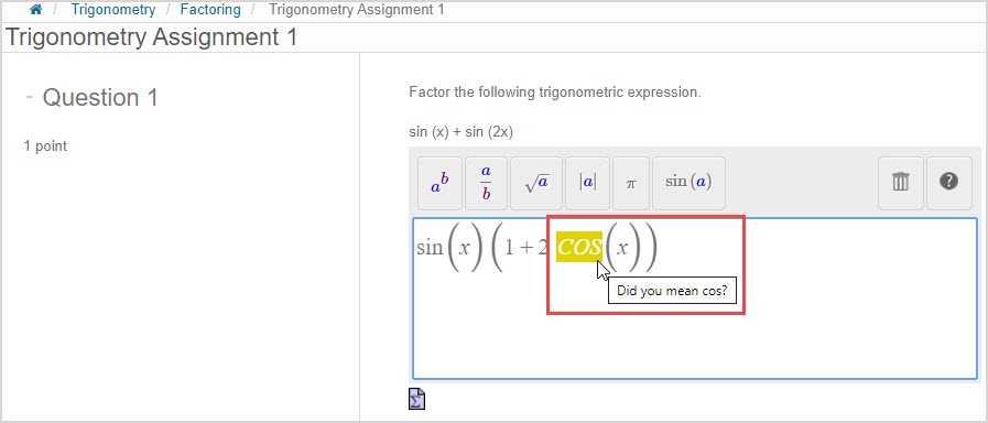 Work with the Syntax Checker