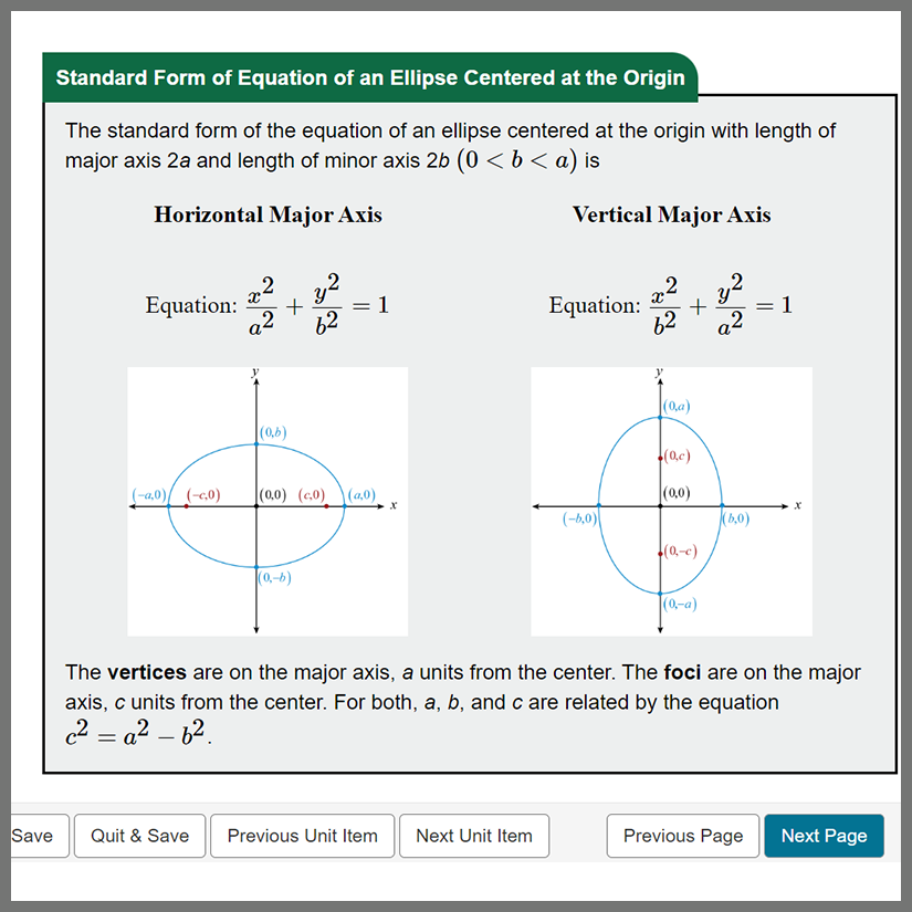 Thumbnail 2 for the College Algebra: A Function approach